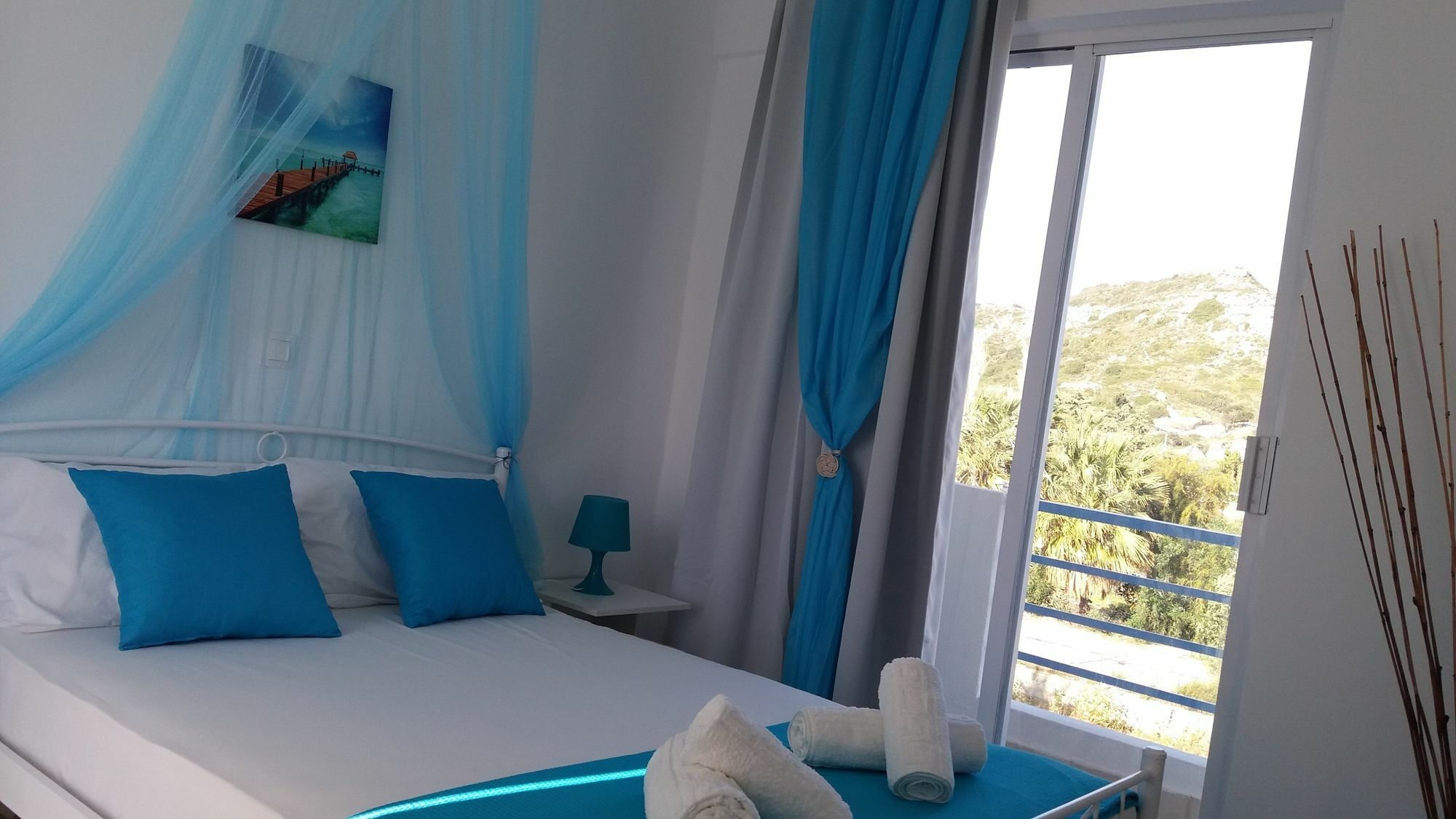 Sofias Blue Apartment Faliraki Exterior photo